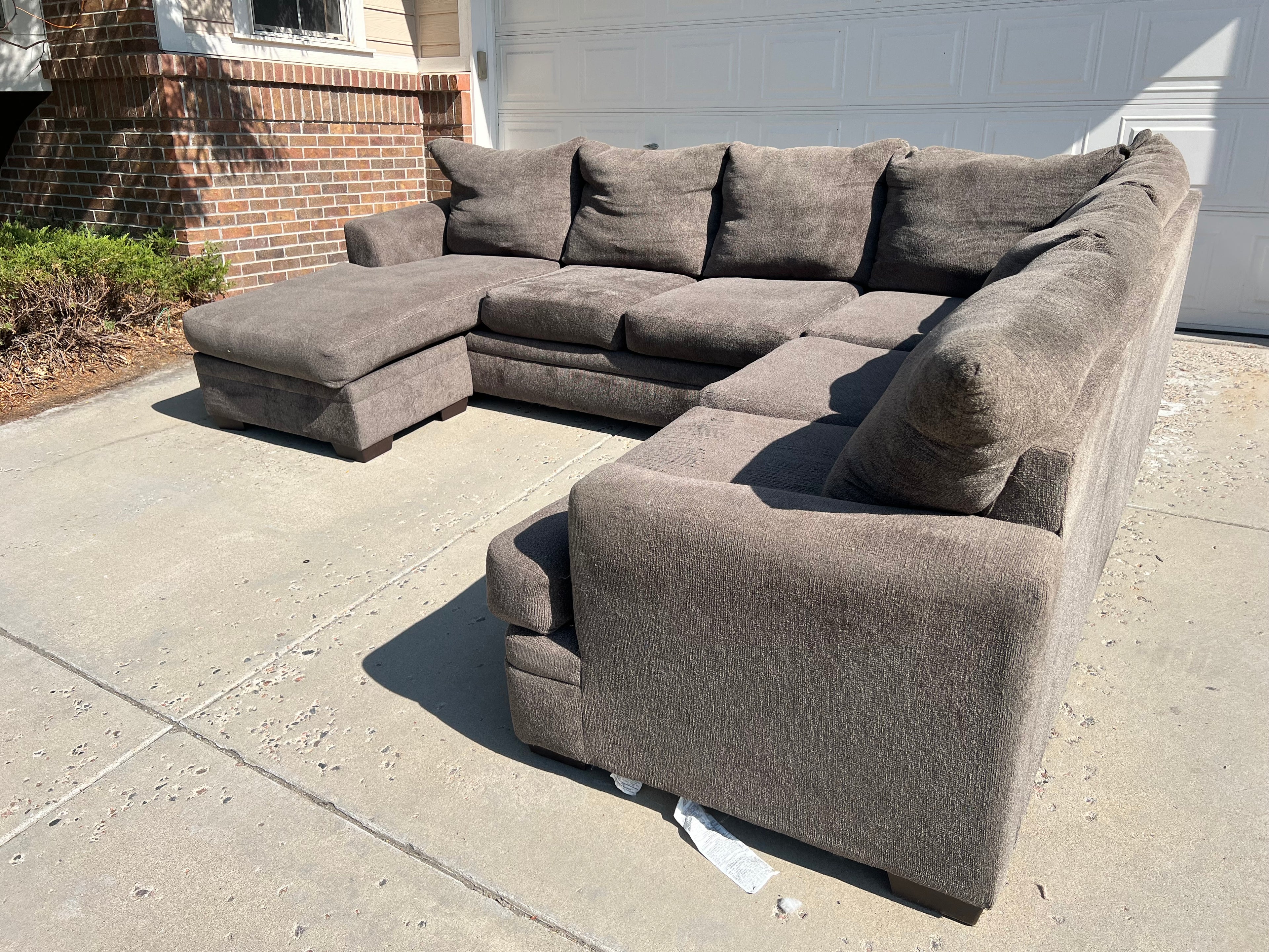 Grey Large Sectional