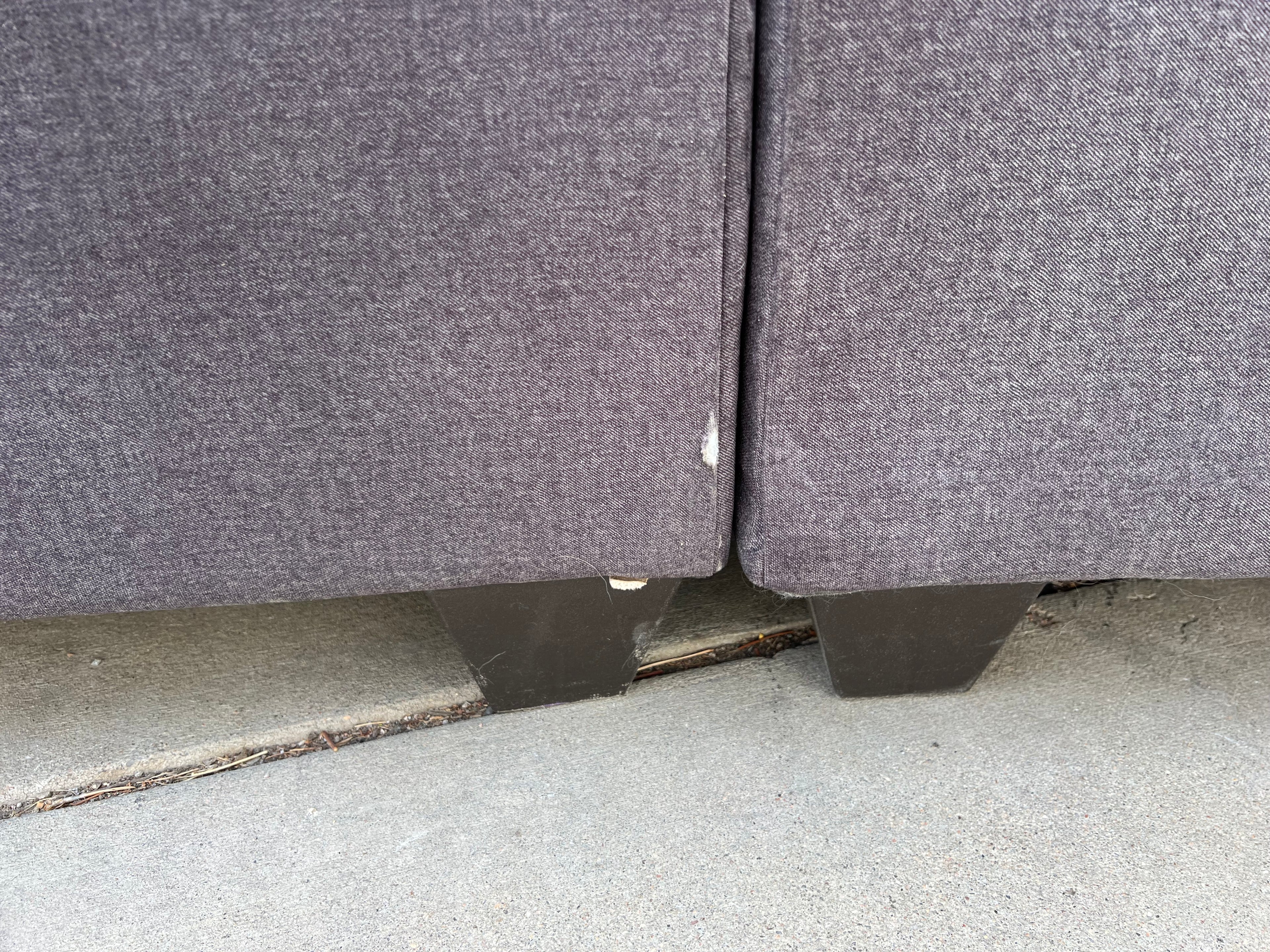 Grey 3 piece sectional