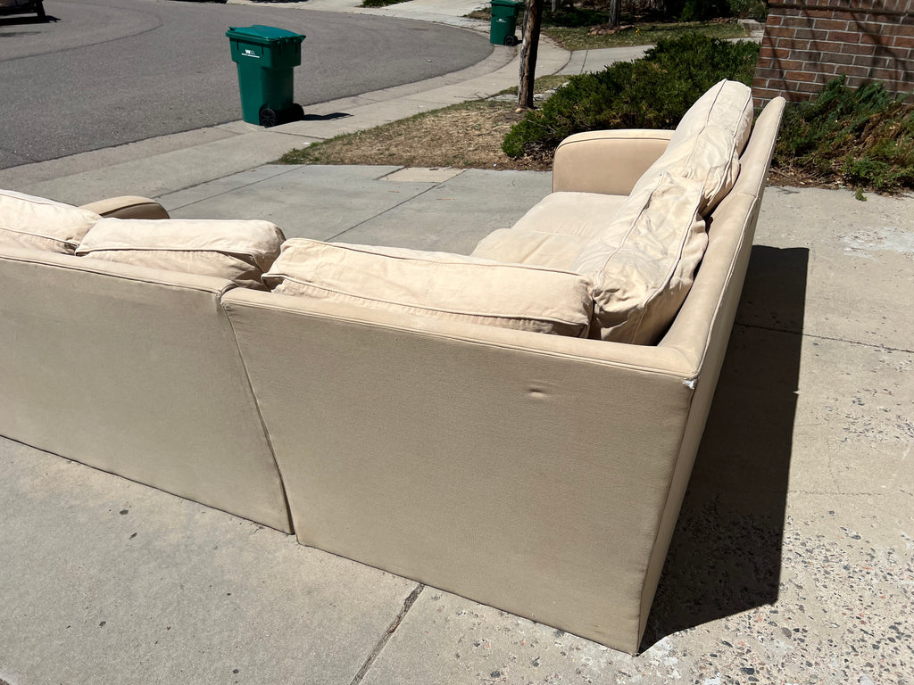 Room & Board Beige Sectional