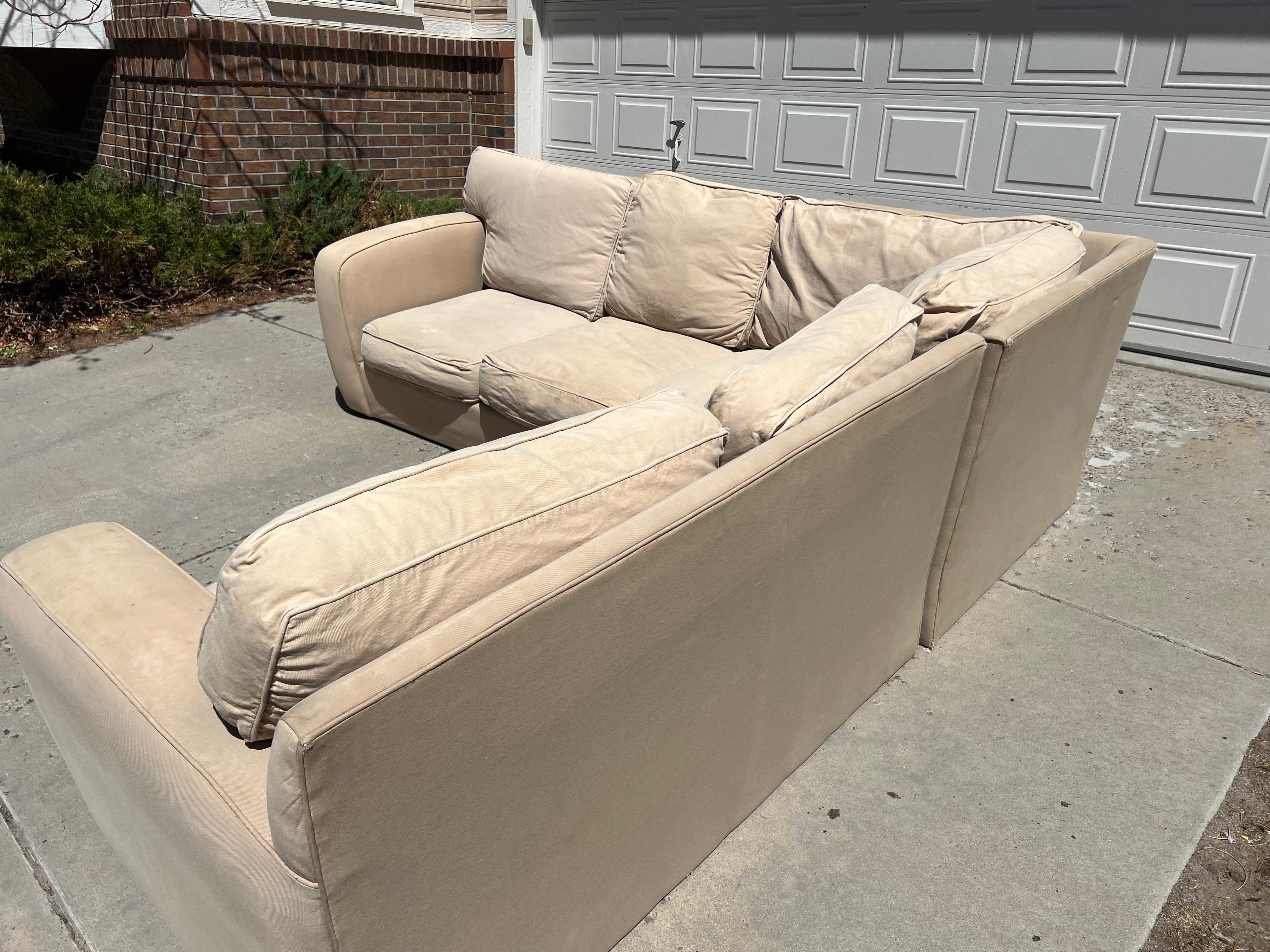 Room & Board Beige Sectional