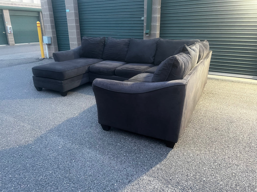 Grey U Shaped Sectional