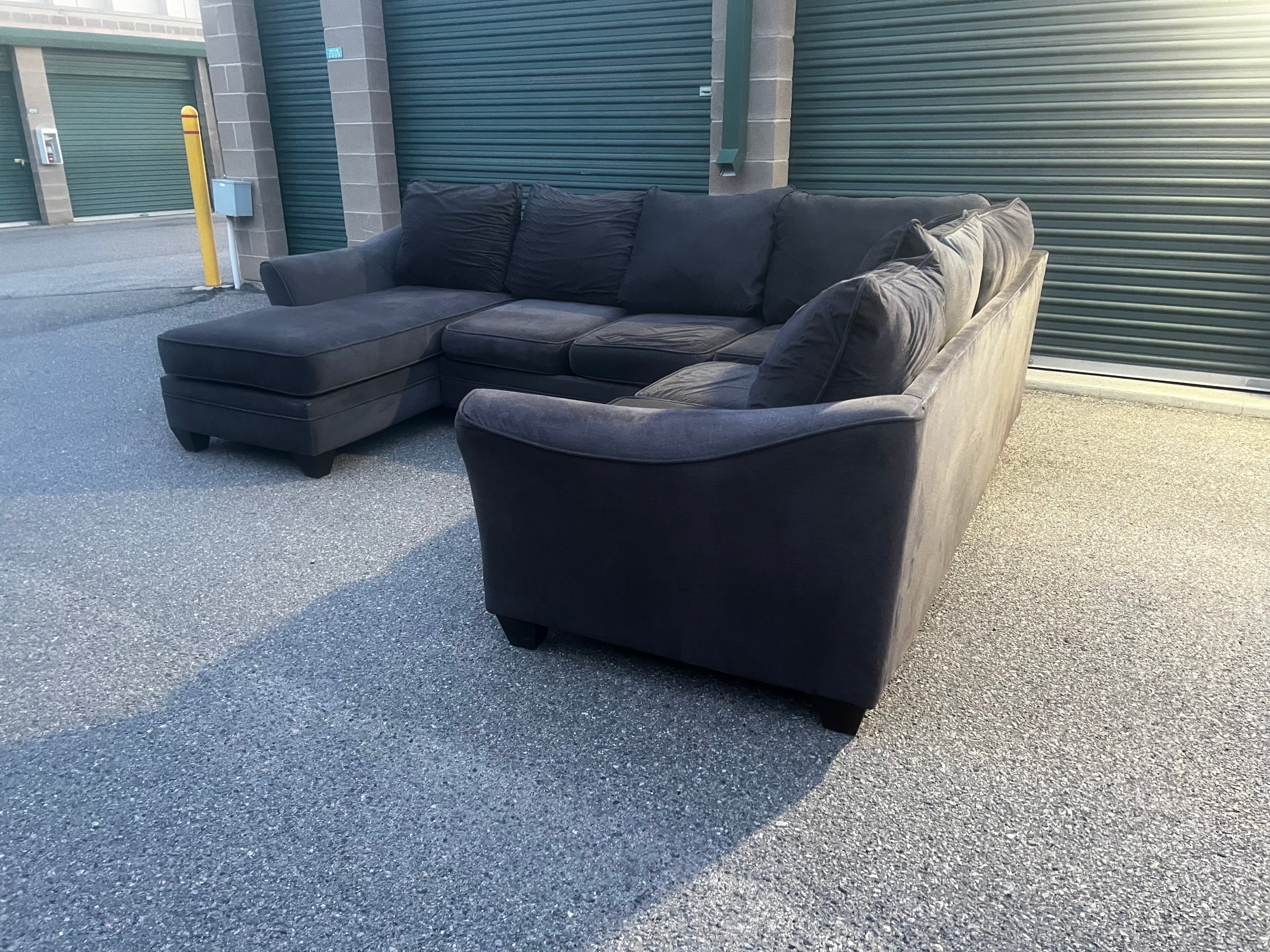 Grey U Shaped Sectional