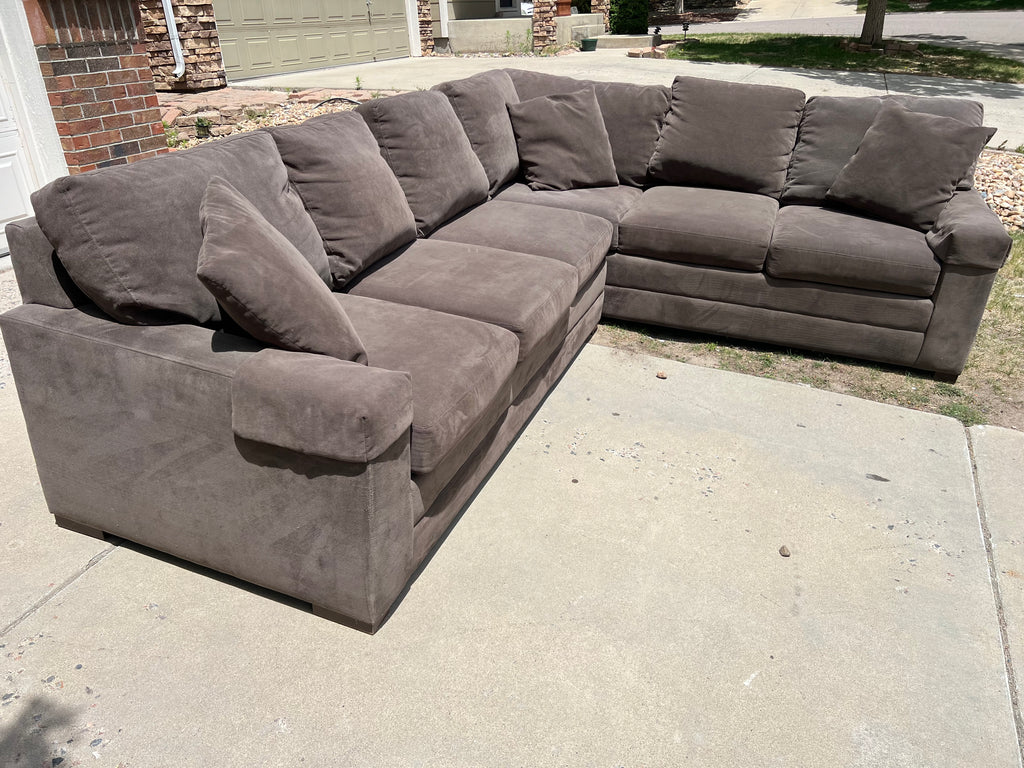Bassett Grey Sectional