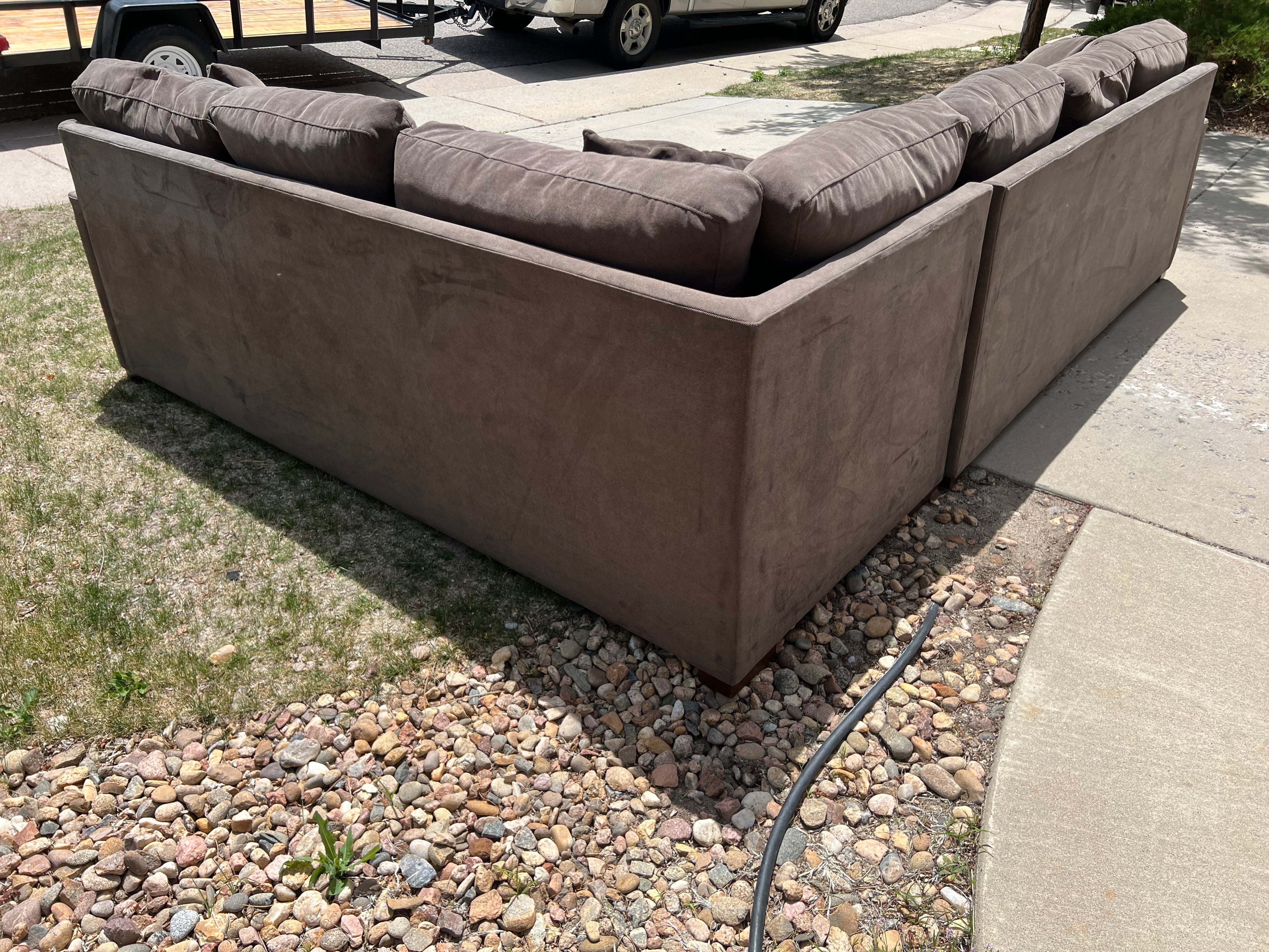 Bassett Grey Sectional