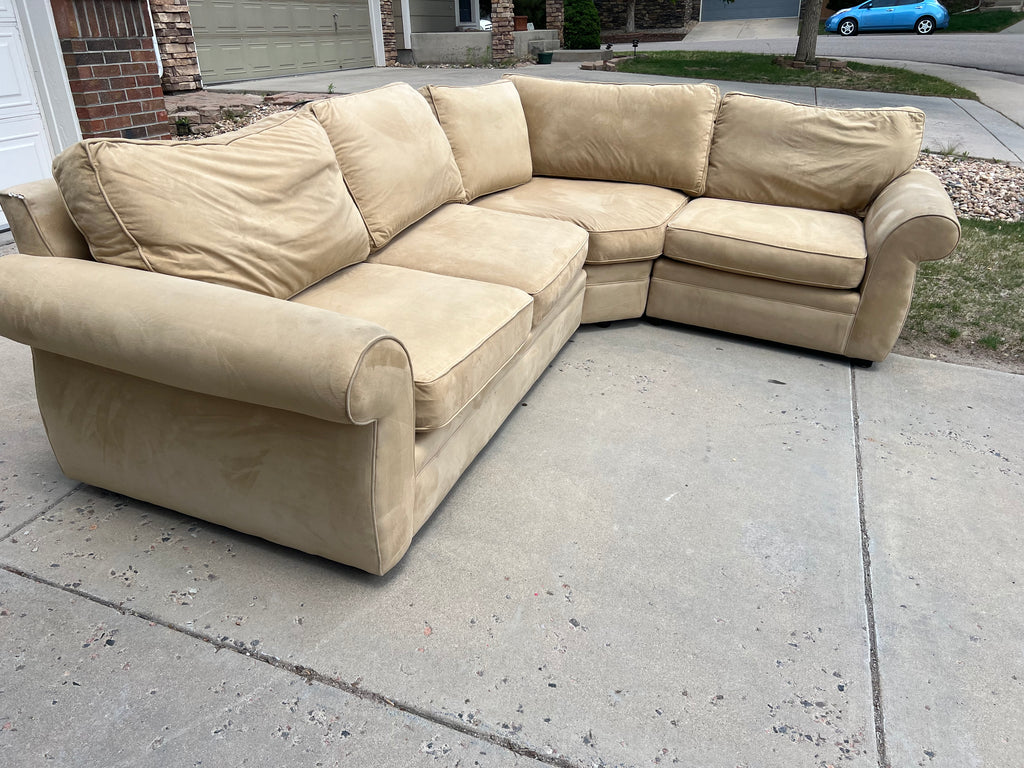 Beige Pottery Barn Sectional