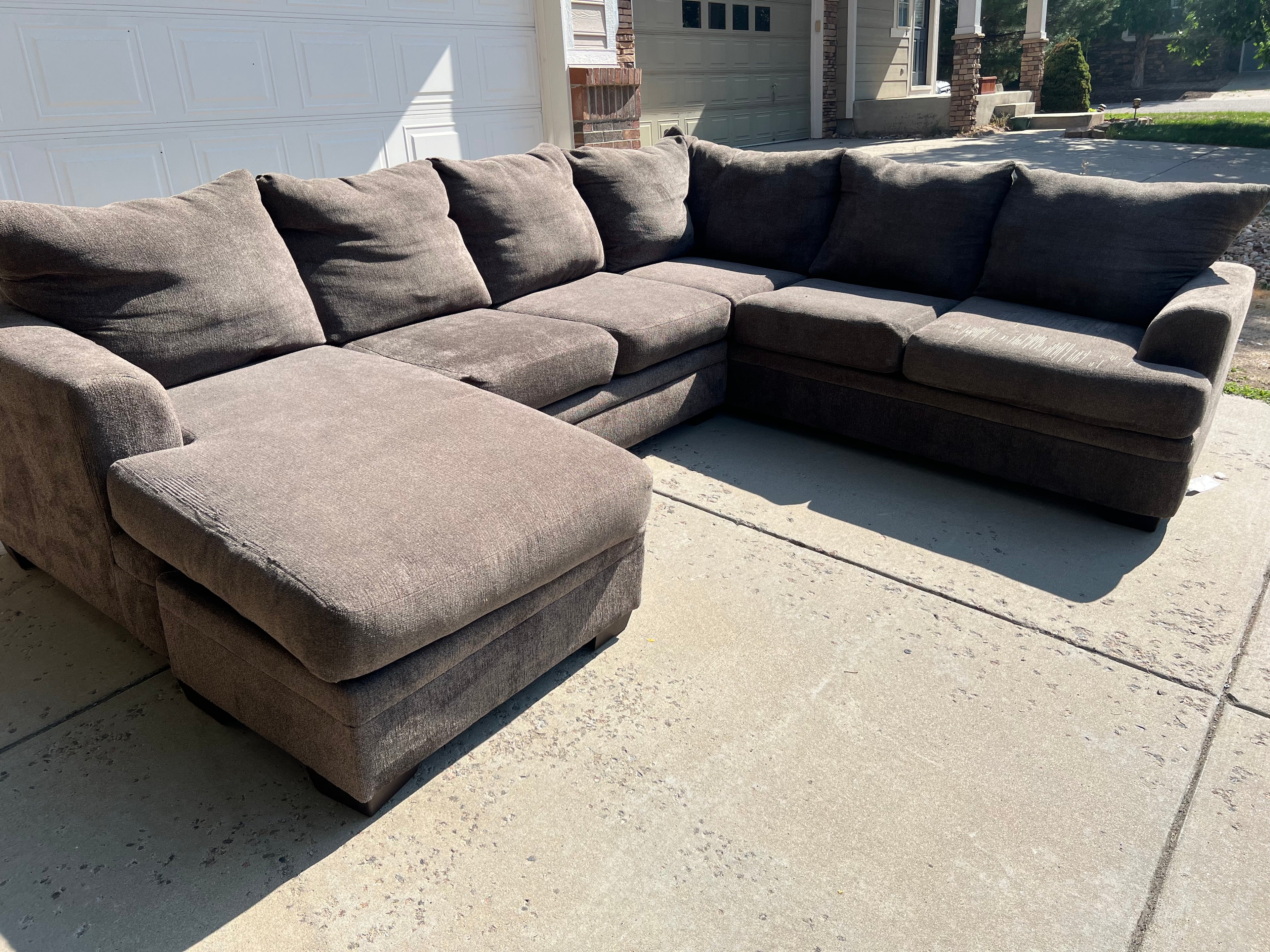 Grey Large Sectional