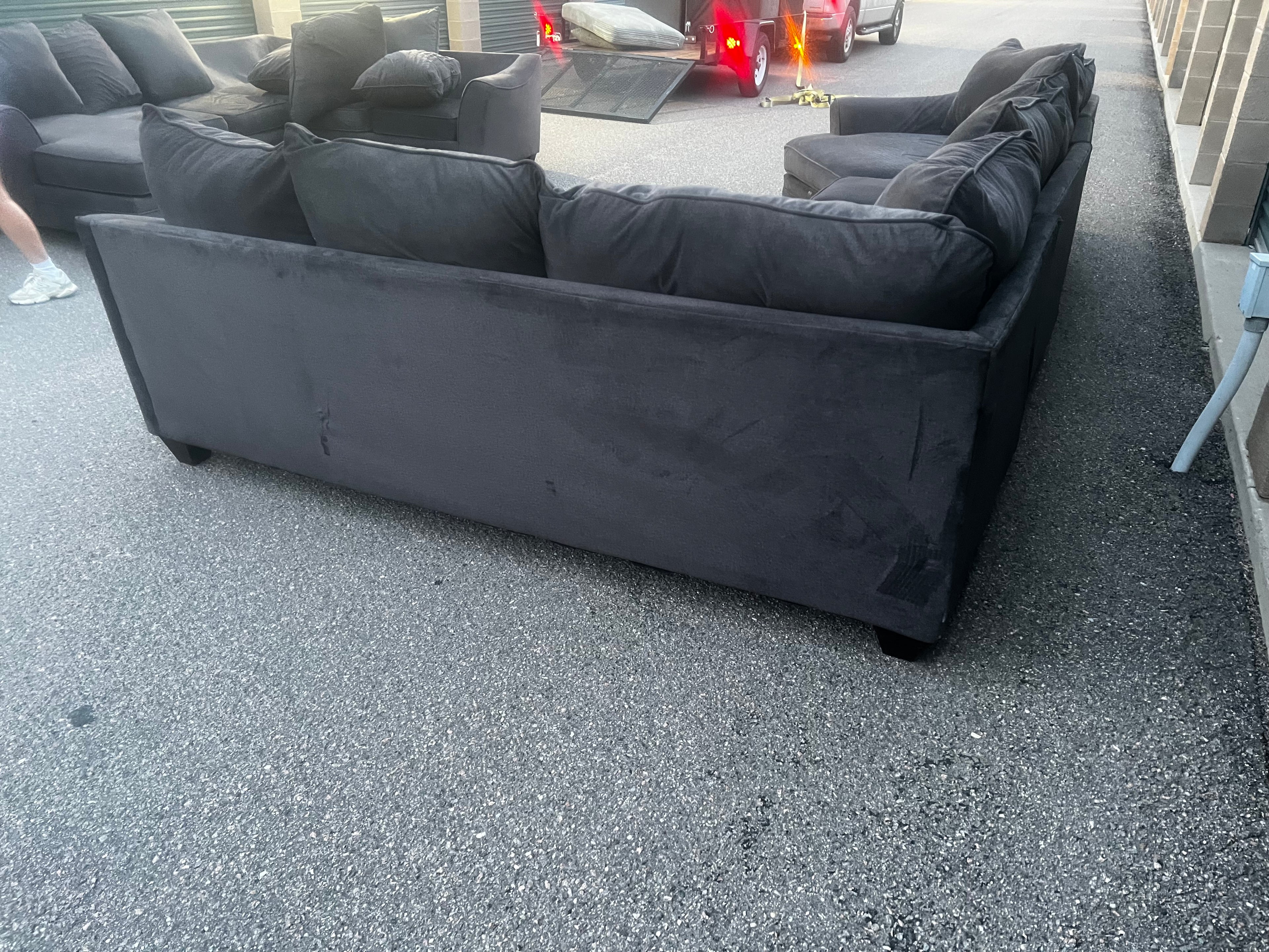 Massive Grey Sectional