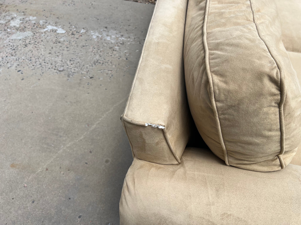 Beige Pottery Barn Sectional
