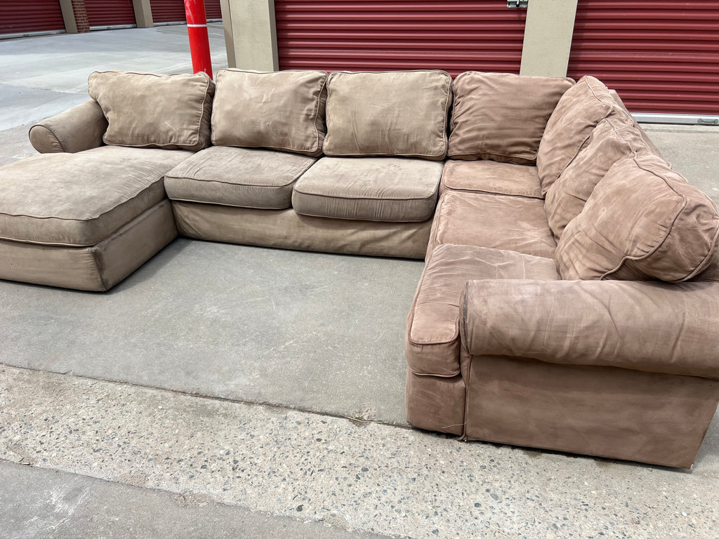 Massive Beige U Shaped Sectional