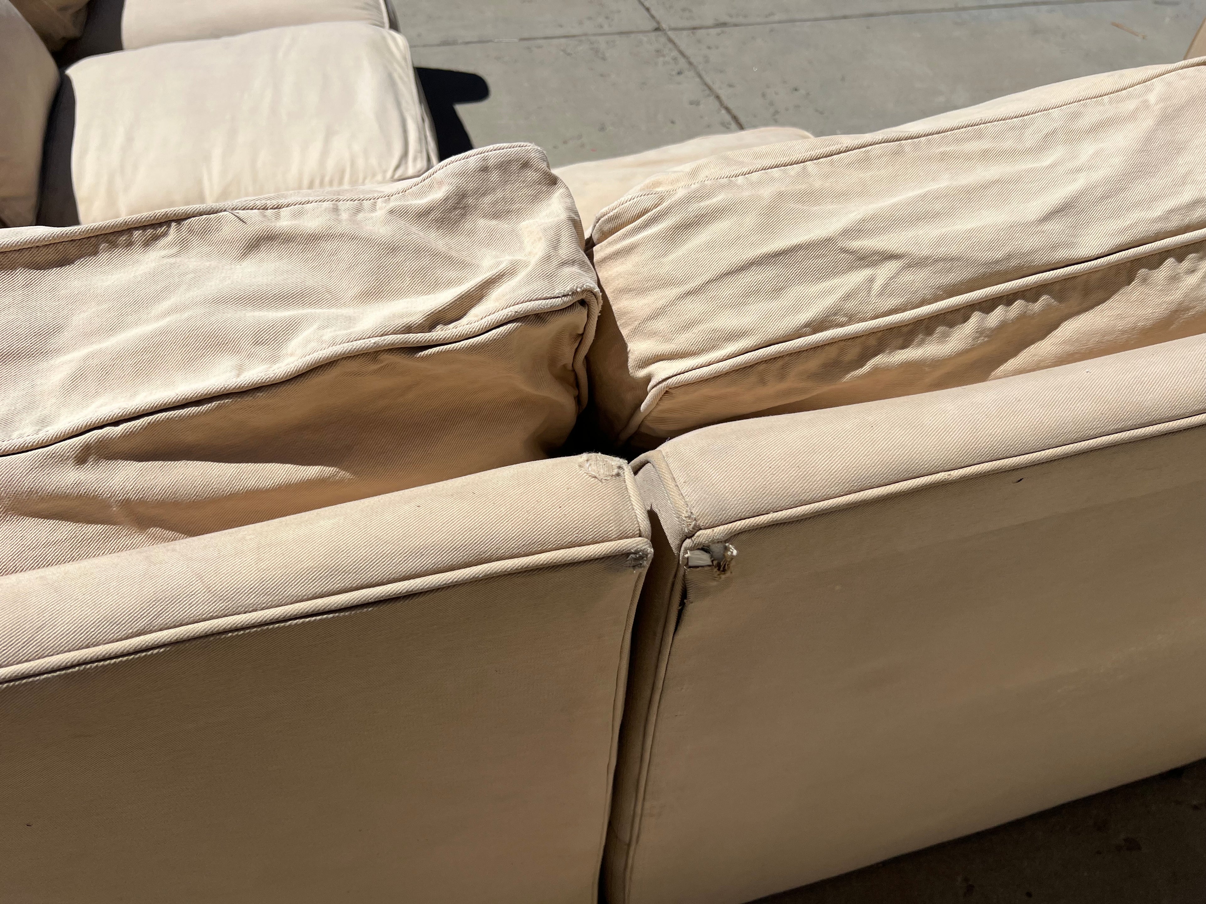 Room & Board Beige Sectional