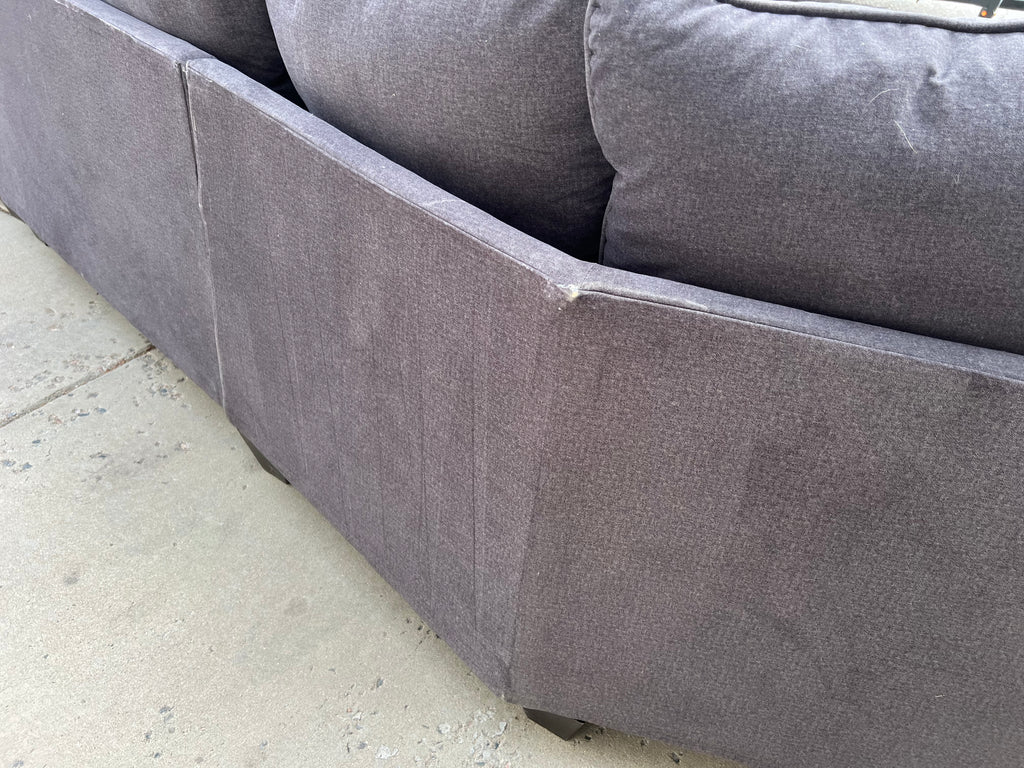 Grey 3 piece sectional