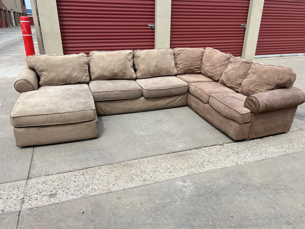 Massive Beige U Shaped Sectional