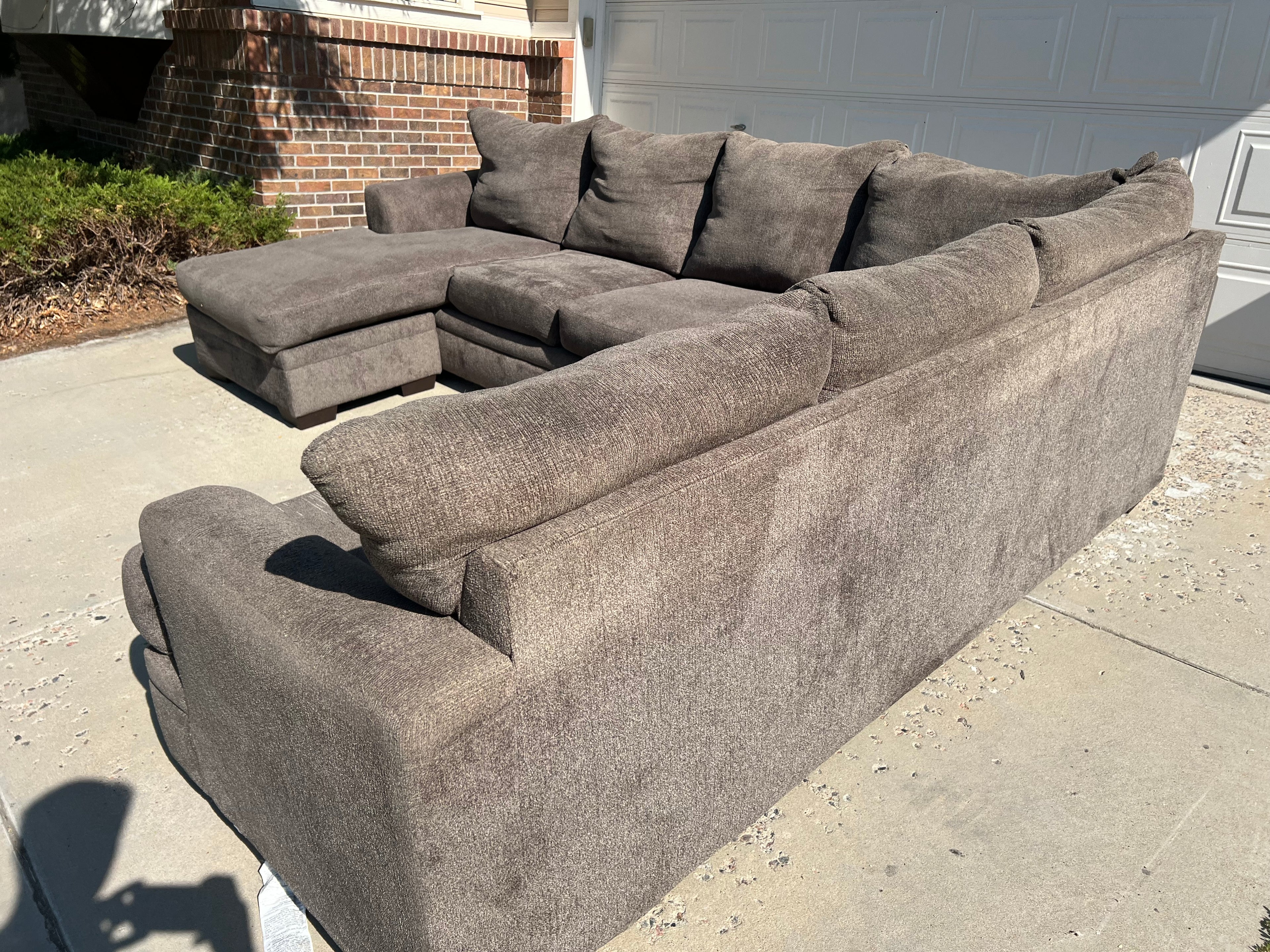Grey Large Sectional