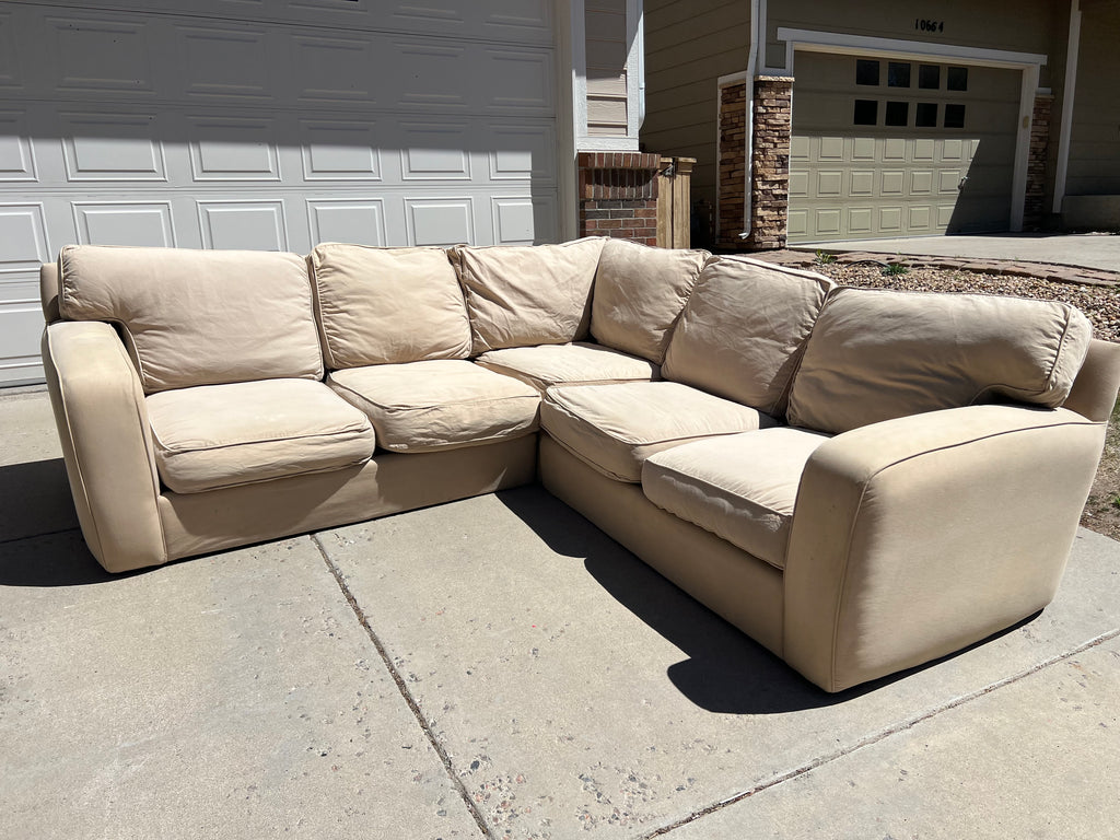 Room & Board Beige Sectional