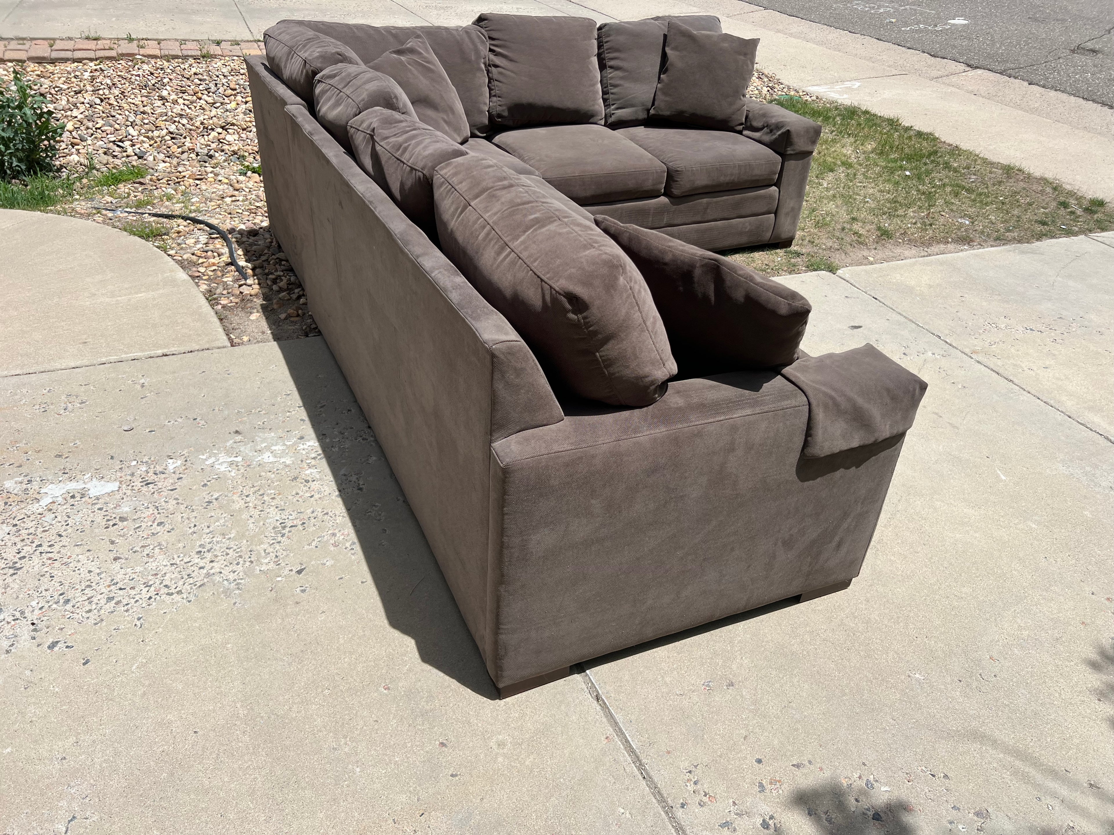 Bassett Grey Sectional