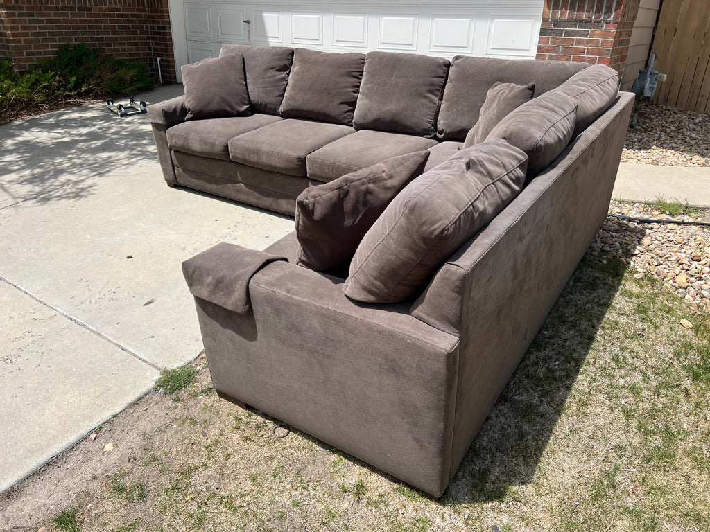 Bassett Grey Sectional