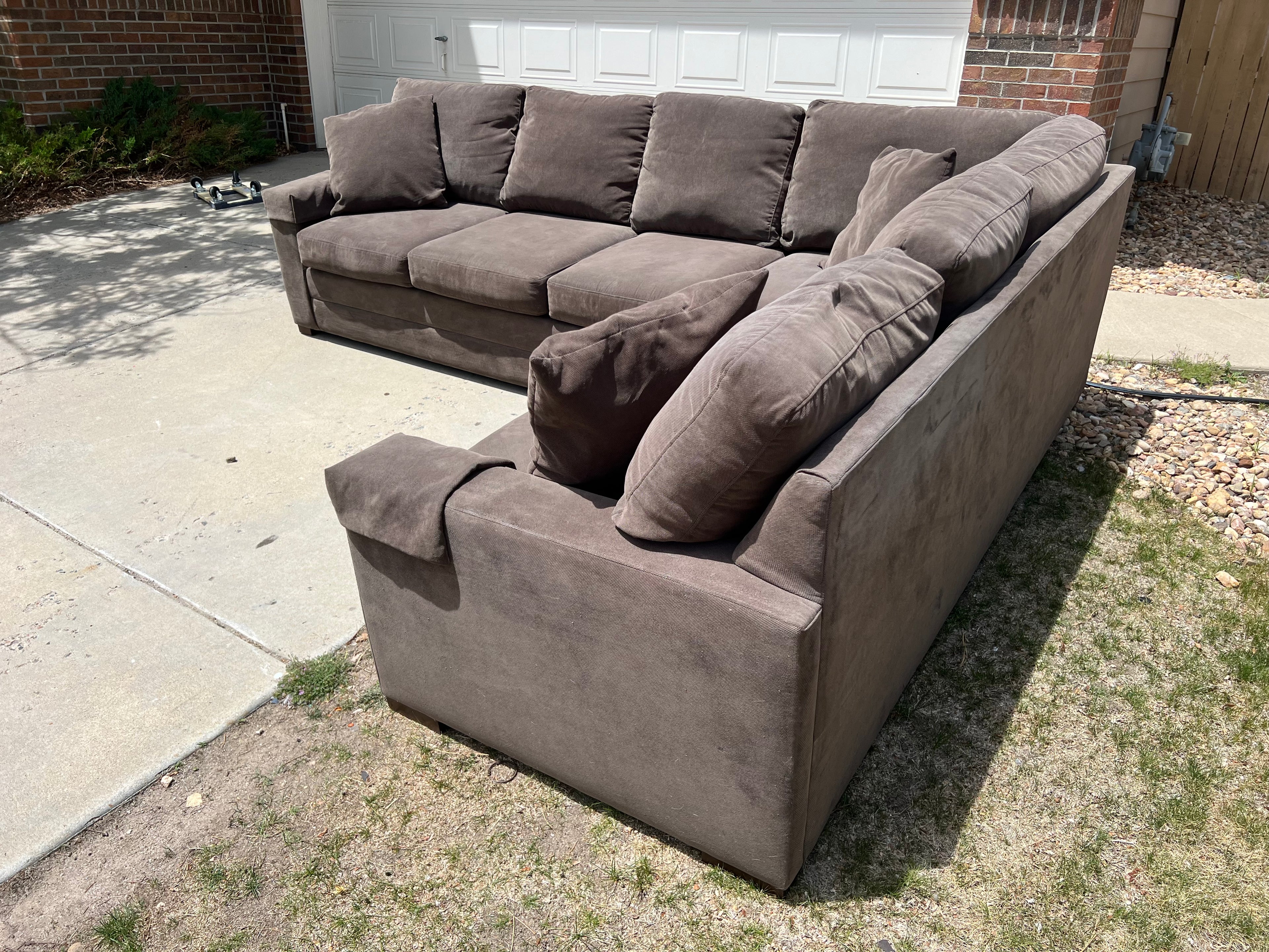Bassett Grey Sectional