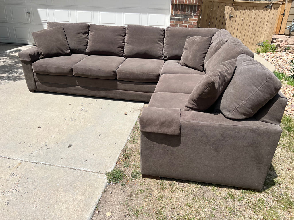 Bassett Grey Sectional