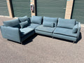 Modern Teal Sectional