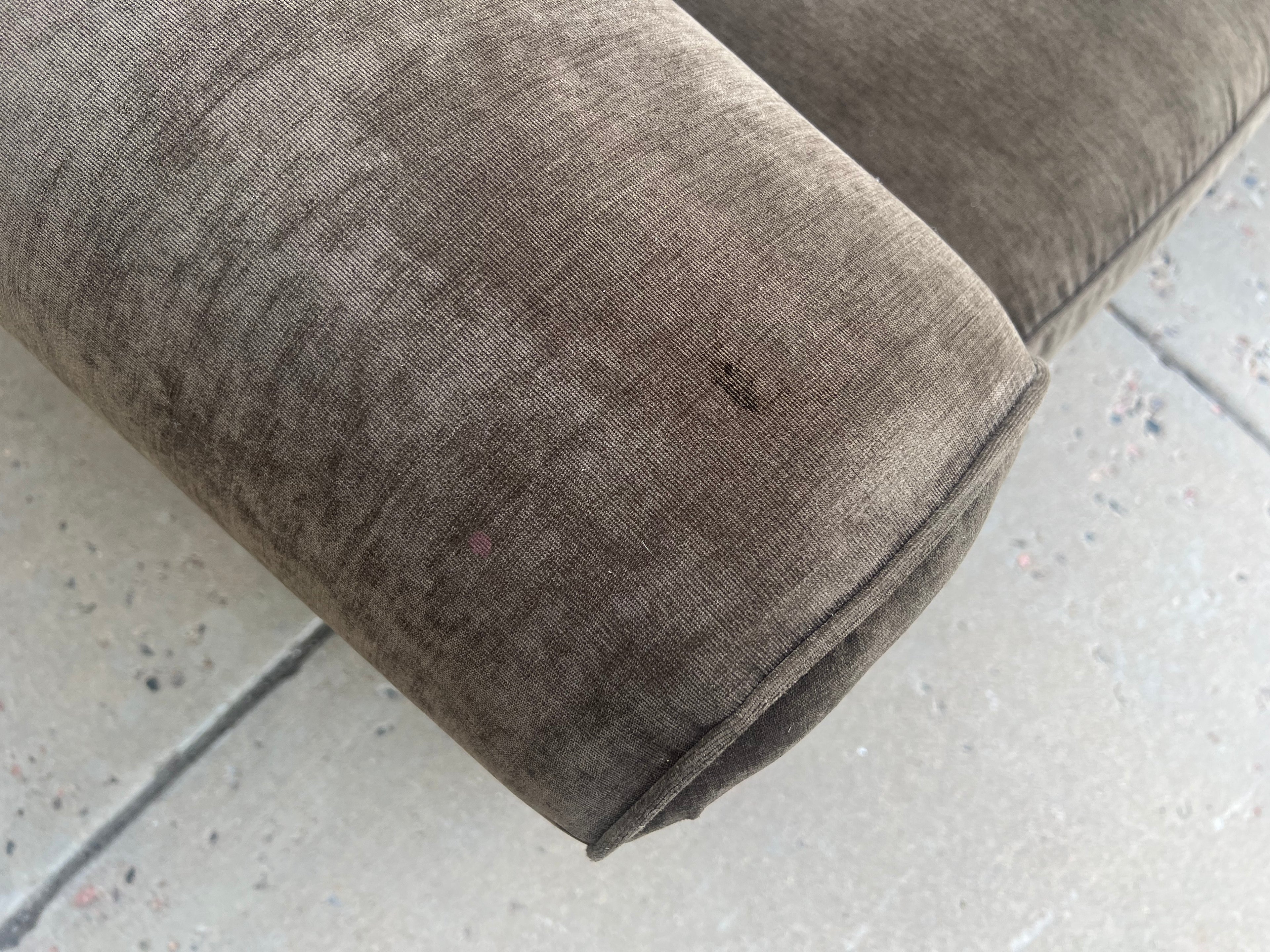 Grey Sectional with Reversible Chaise