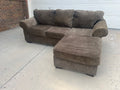 Grey Sectional with Reversible Chaise