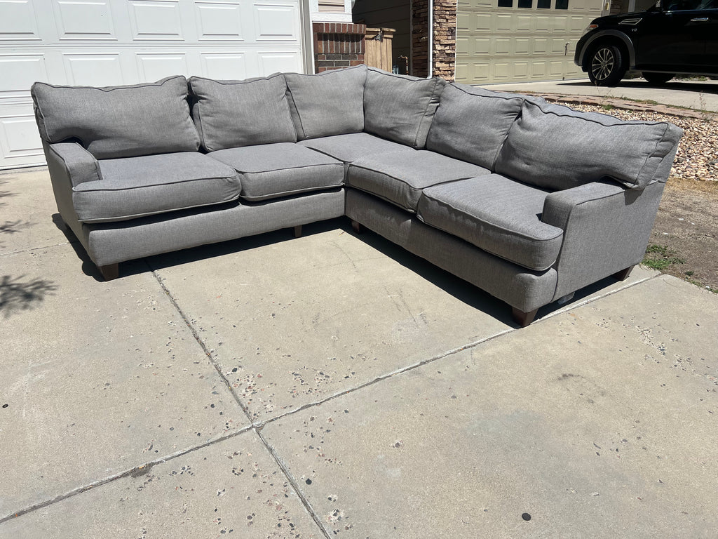 Grey L-Shaped Sectional