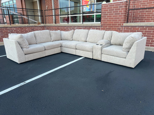 Ashley Furniture Large Grey Modular Sectional