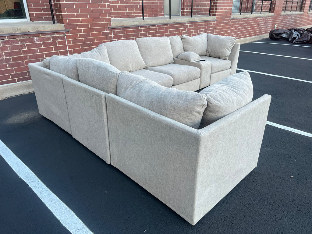 Ashley Furniture Large Grey Modular Sectional
