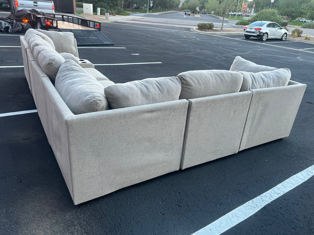 Ashley Furniture Large Grey Modular Sectional
