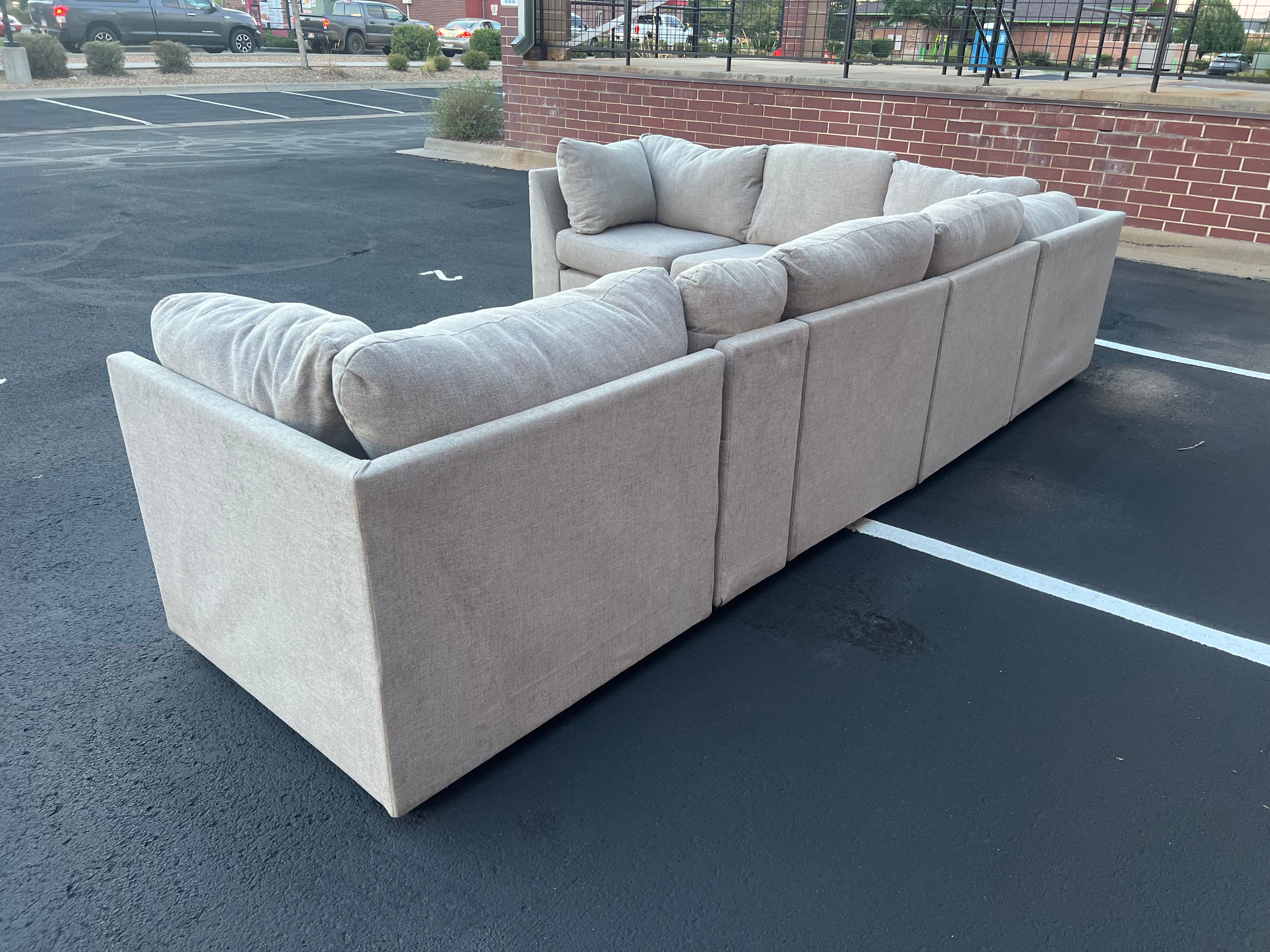 Ashley Furniture Large Grey Modular Sectional