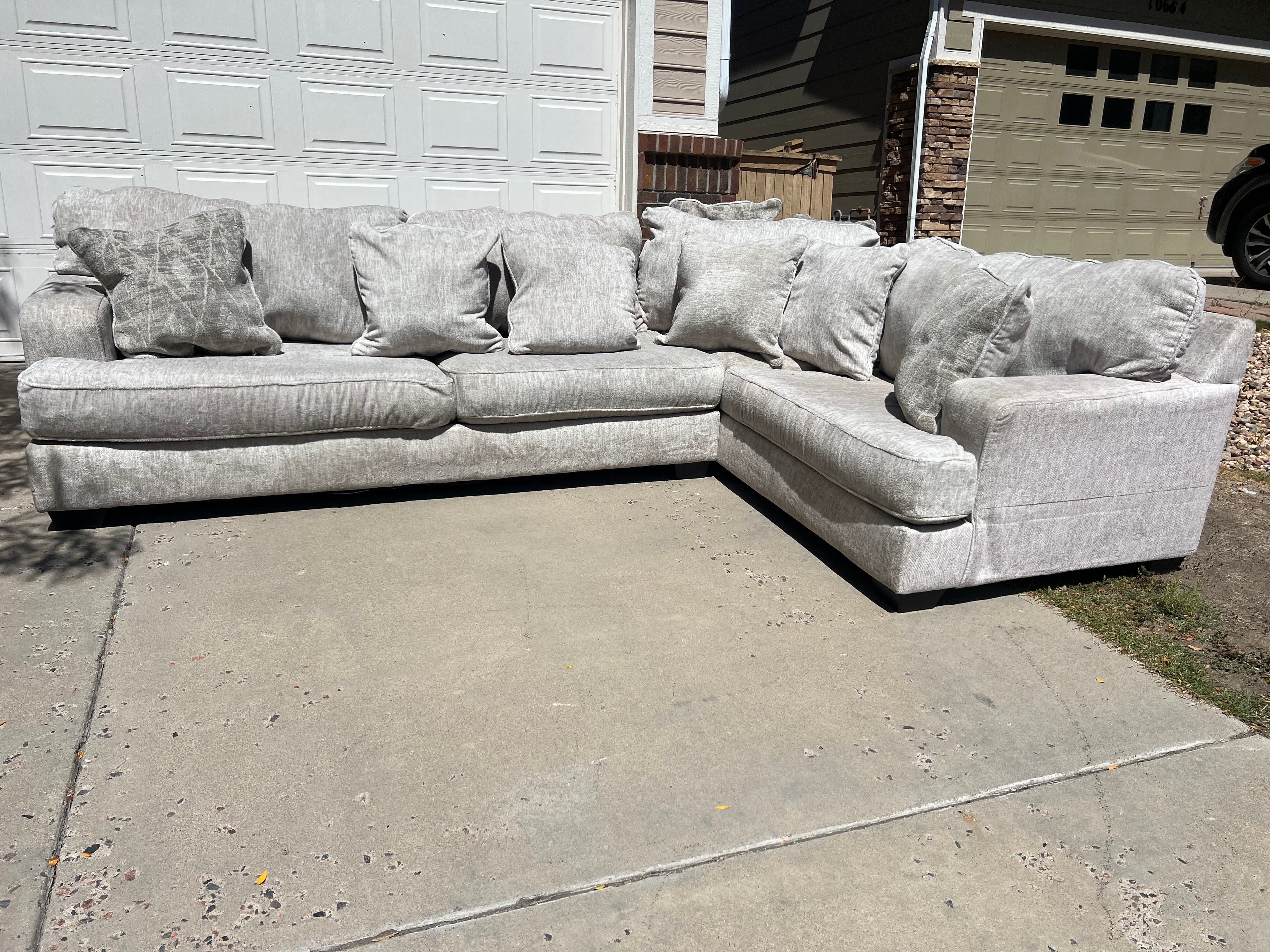 Cream Comfiest Couch Ever