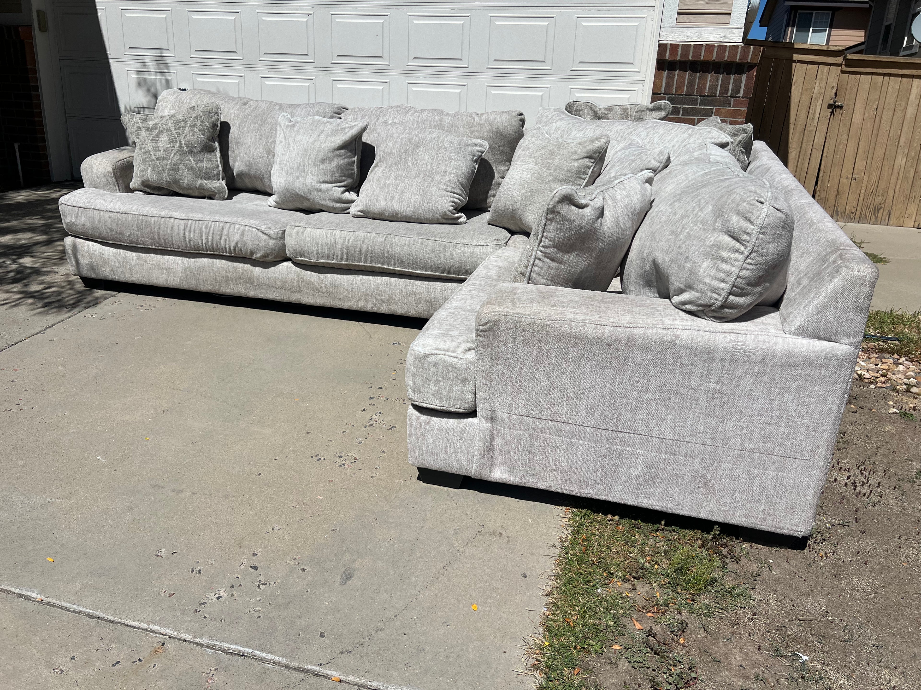 Cream Comfiest Couch Ever