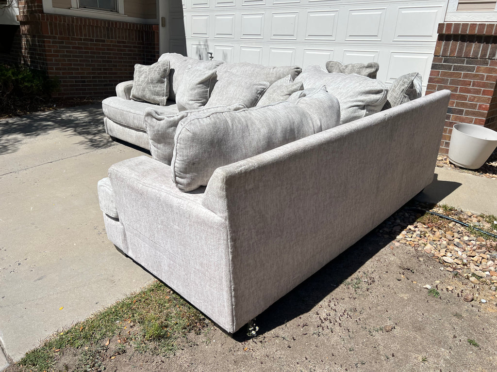 Cream Comfiest Couch Ever