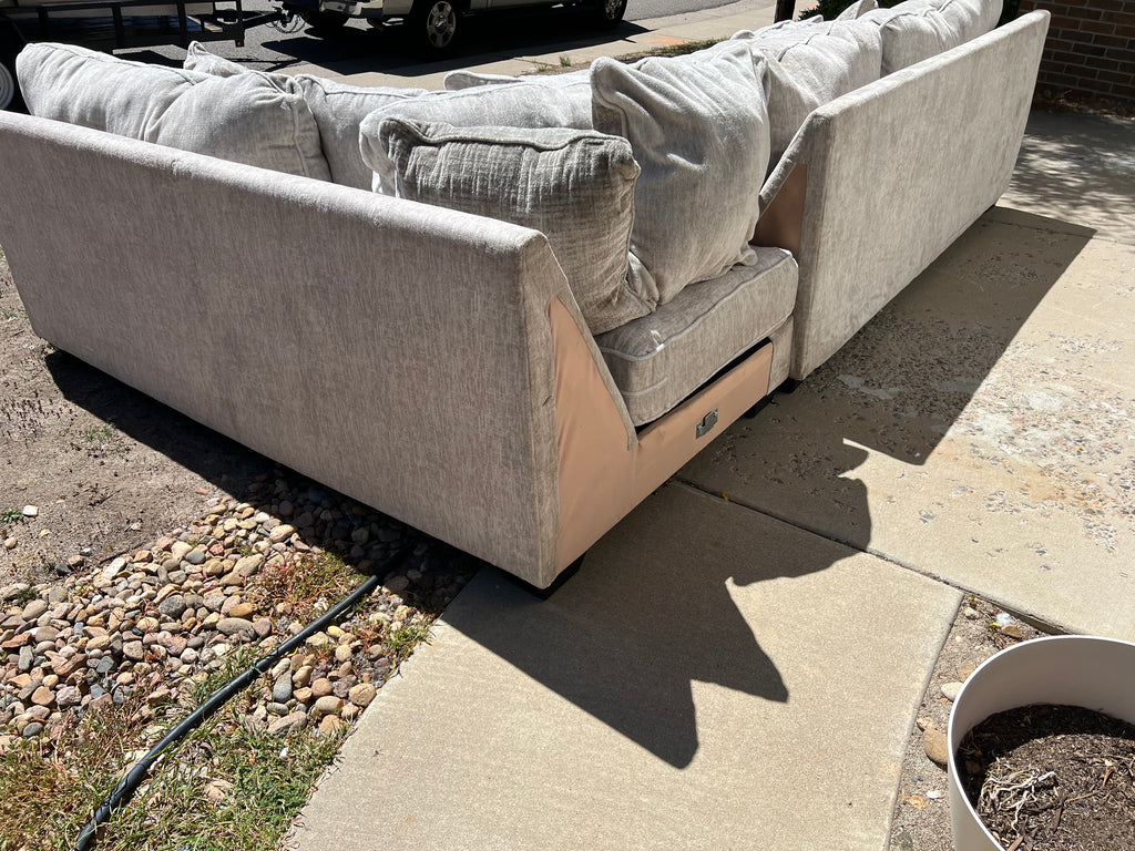 Cream Comfiest Couch Ever