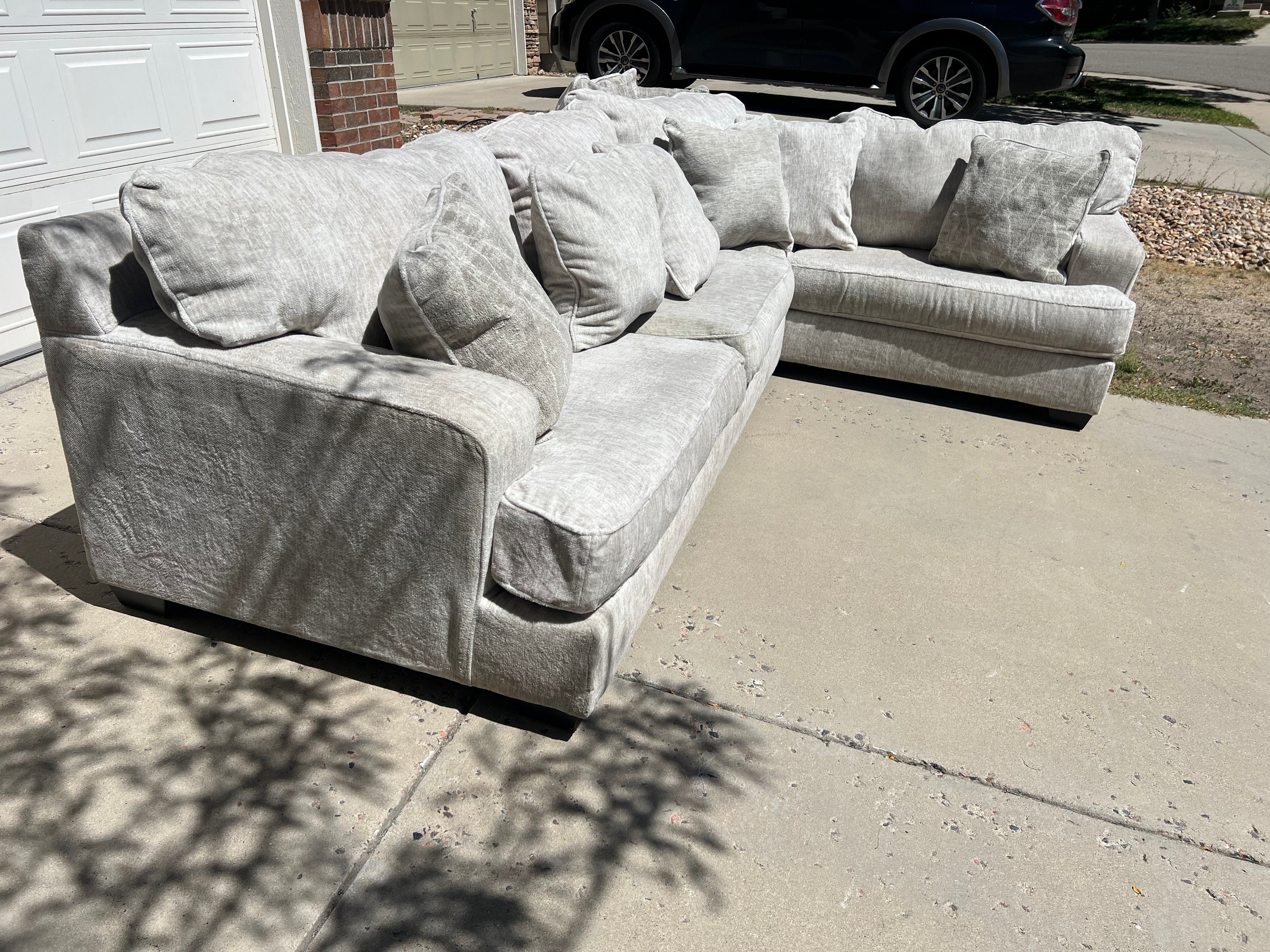 Cream Comfiest Couch Ever