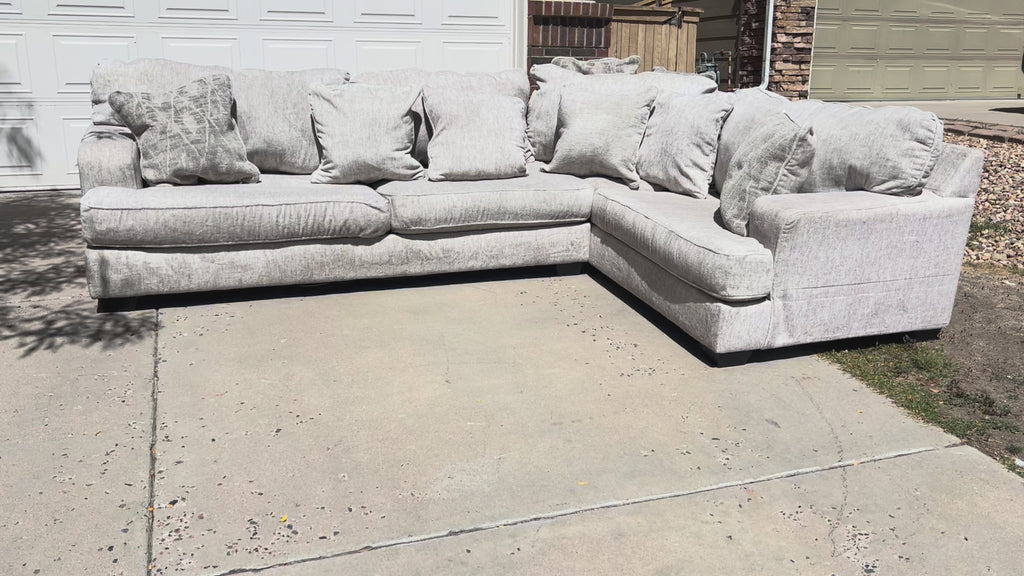 Cream Comfiest Couch Ever
