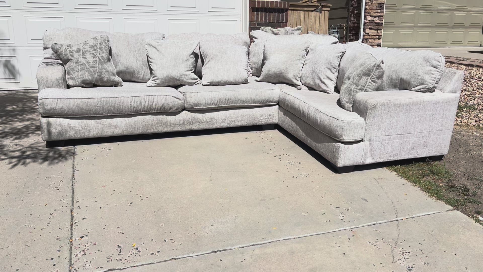 Cream Comfiest Couch Ever